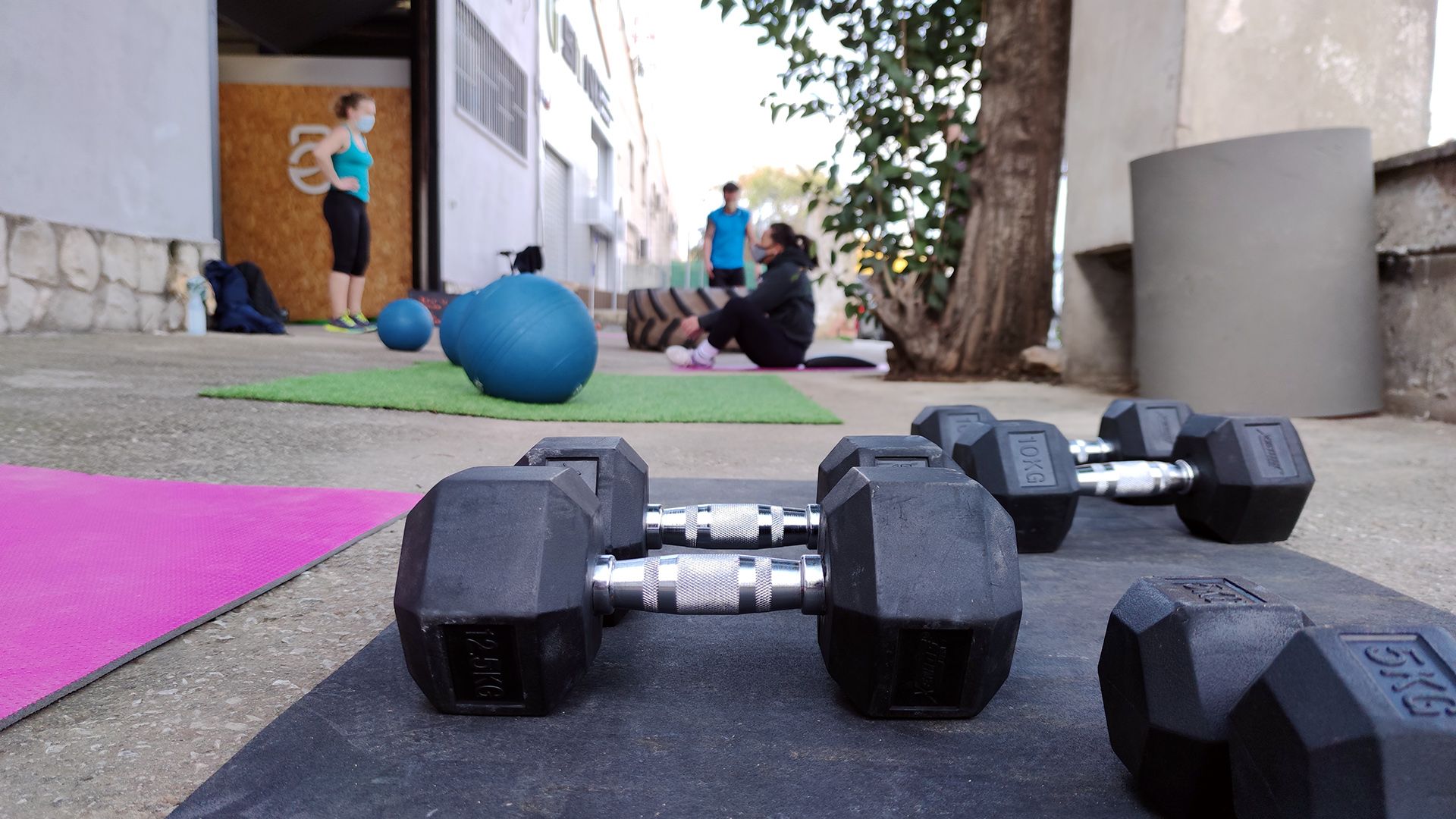 Crossfit al aire libre en València