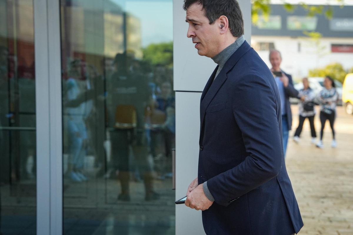 David Sánchez declara en los juzgados de Badajoz