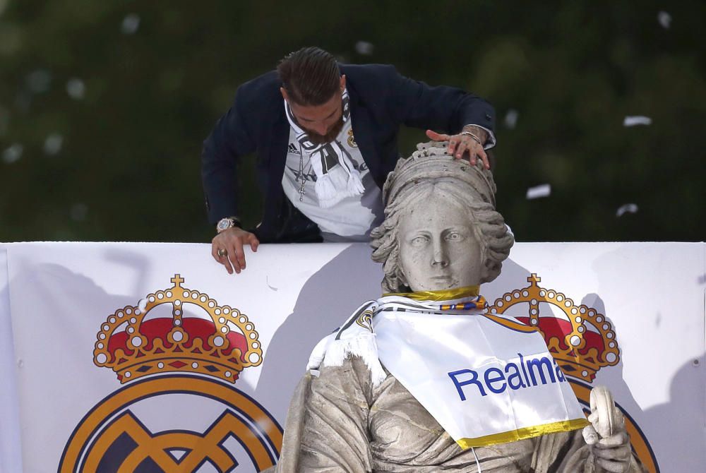 EL REAL MADRID CELEBRA LA UNDÉCIMA EN CIBELES