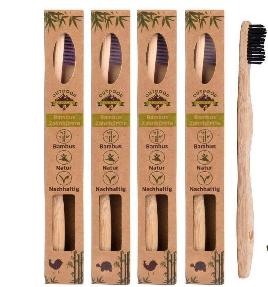 Cepillo de dientes de bambú