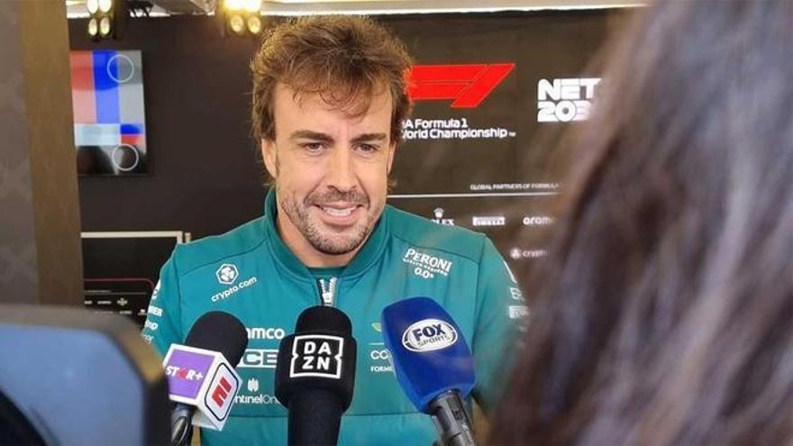 Fernando Alonso: &quot;Esperemos que el nuevo alerón nos ayude&quot;
