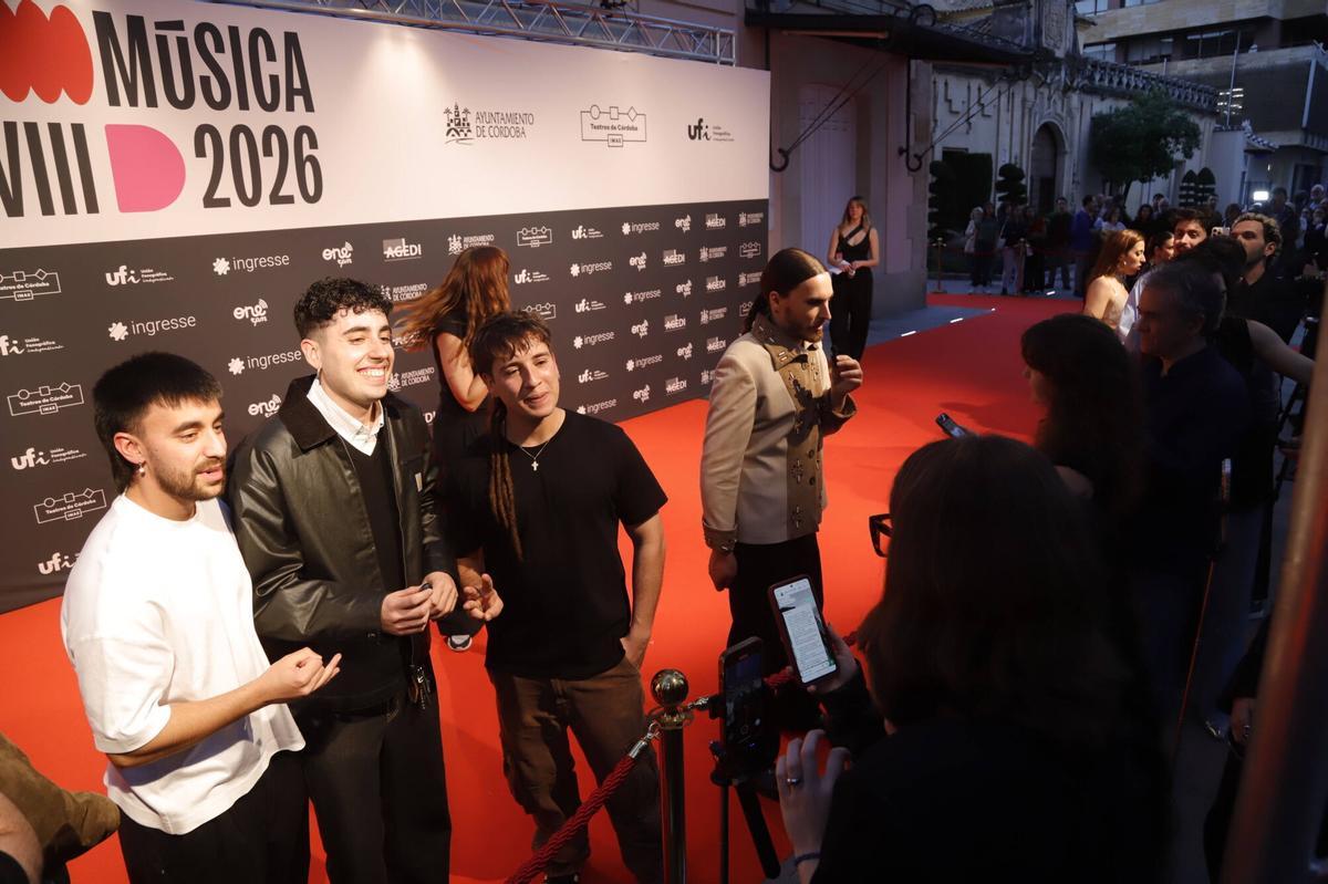 Alfombra roja de los Premios MIN