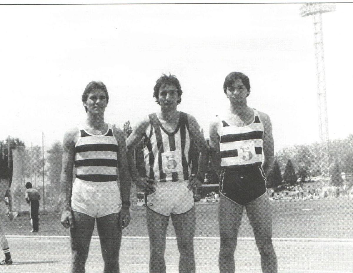 José Casabona, Isidoro Hornillos y Colomán Trabajo, olímpicos del Deportivo en Moscú 80.