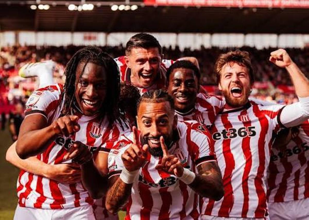 El Stoke City la temporada pasada