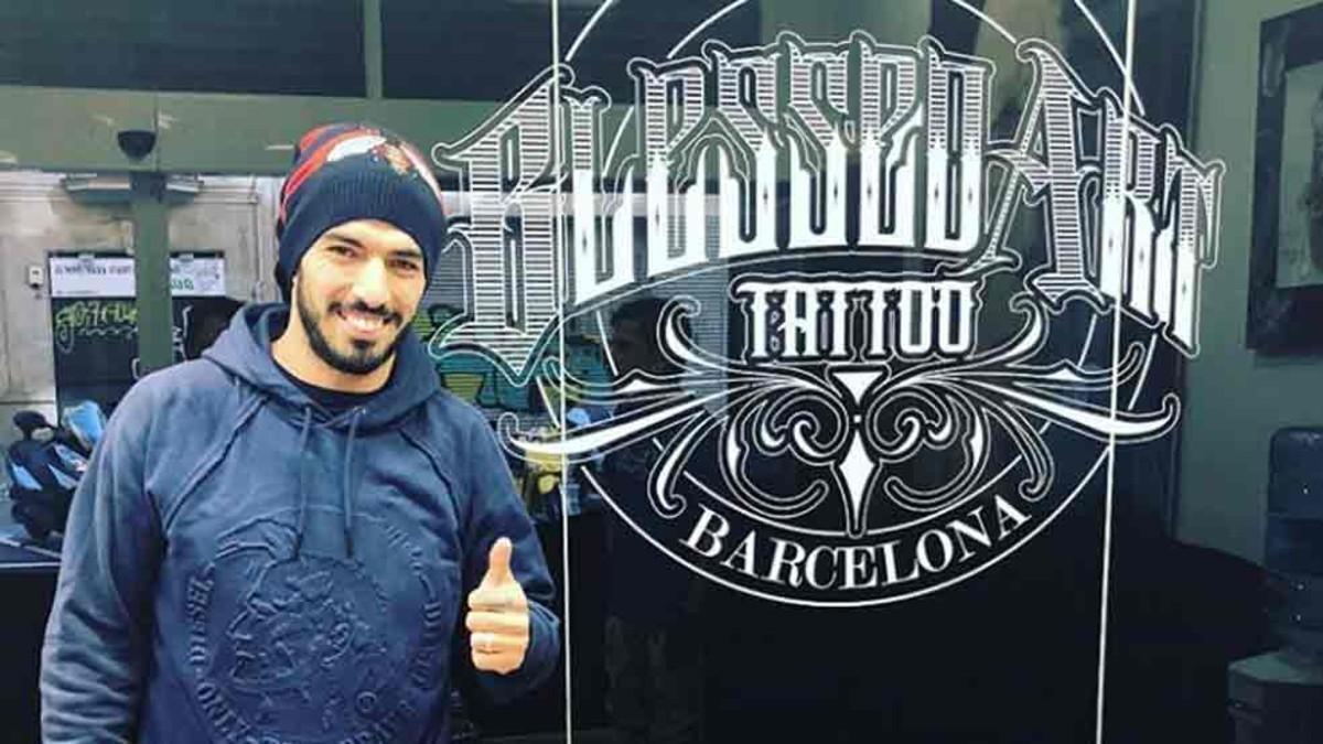 Luis Suárez se ha hecho un nuevo tatuaje