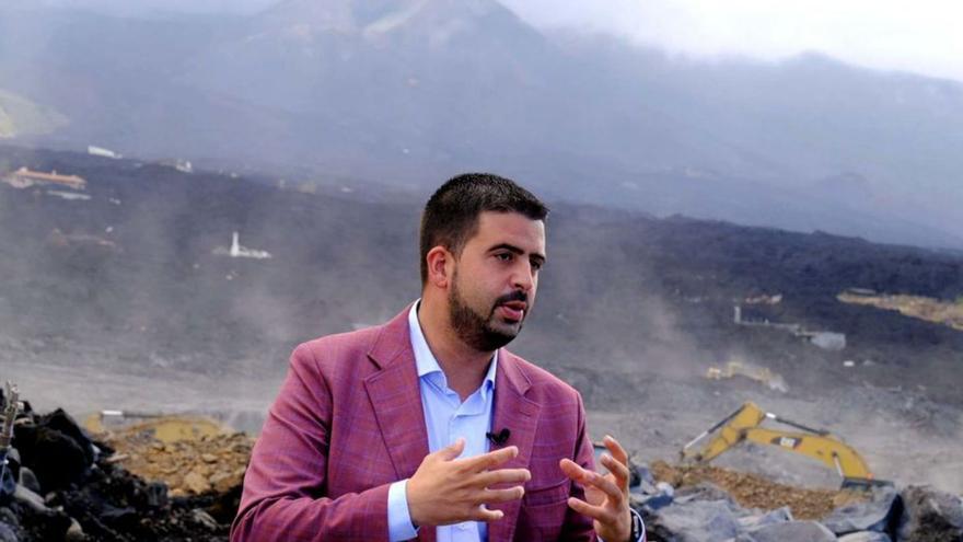 Borja Perdomo: “Abrir la carretera sobre las coladas del volcán de La Palma fue una inyección de moral”