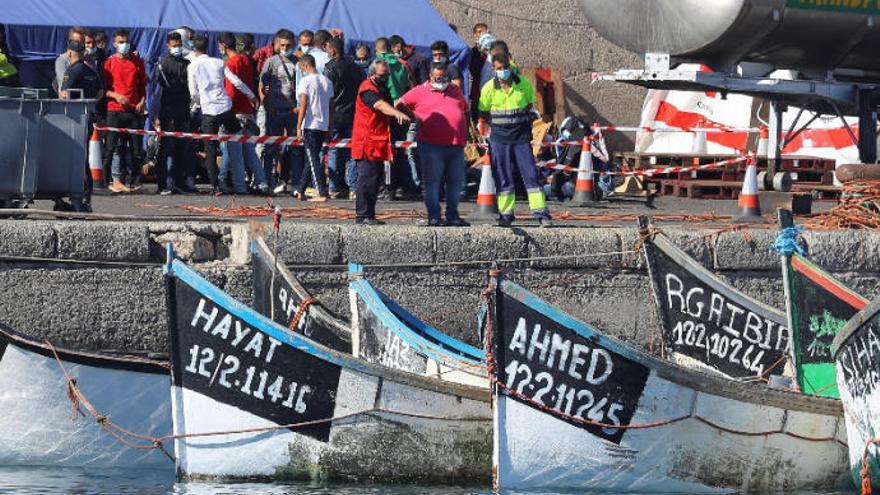 Llegan 600 personas durante la pasada noche a Canarias en 20 pateras