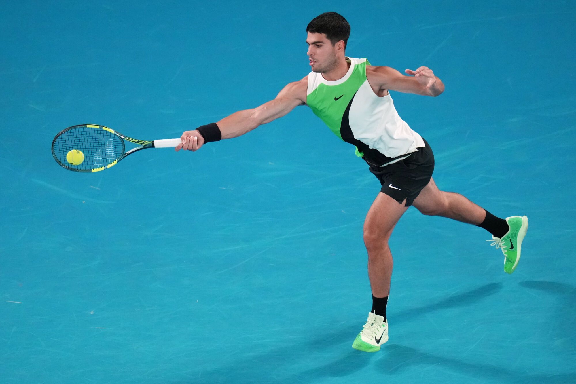 Open de Australia: Carlos Alcaraz - Adam Walton, en imágenes.