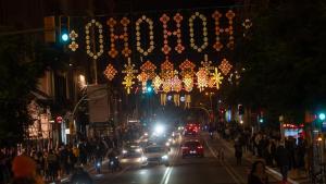 Las imágenes del encendido de las luces de Navidad en Barcelona