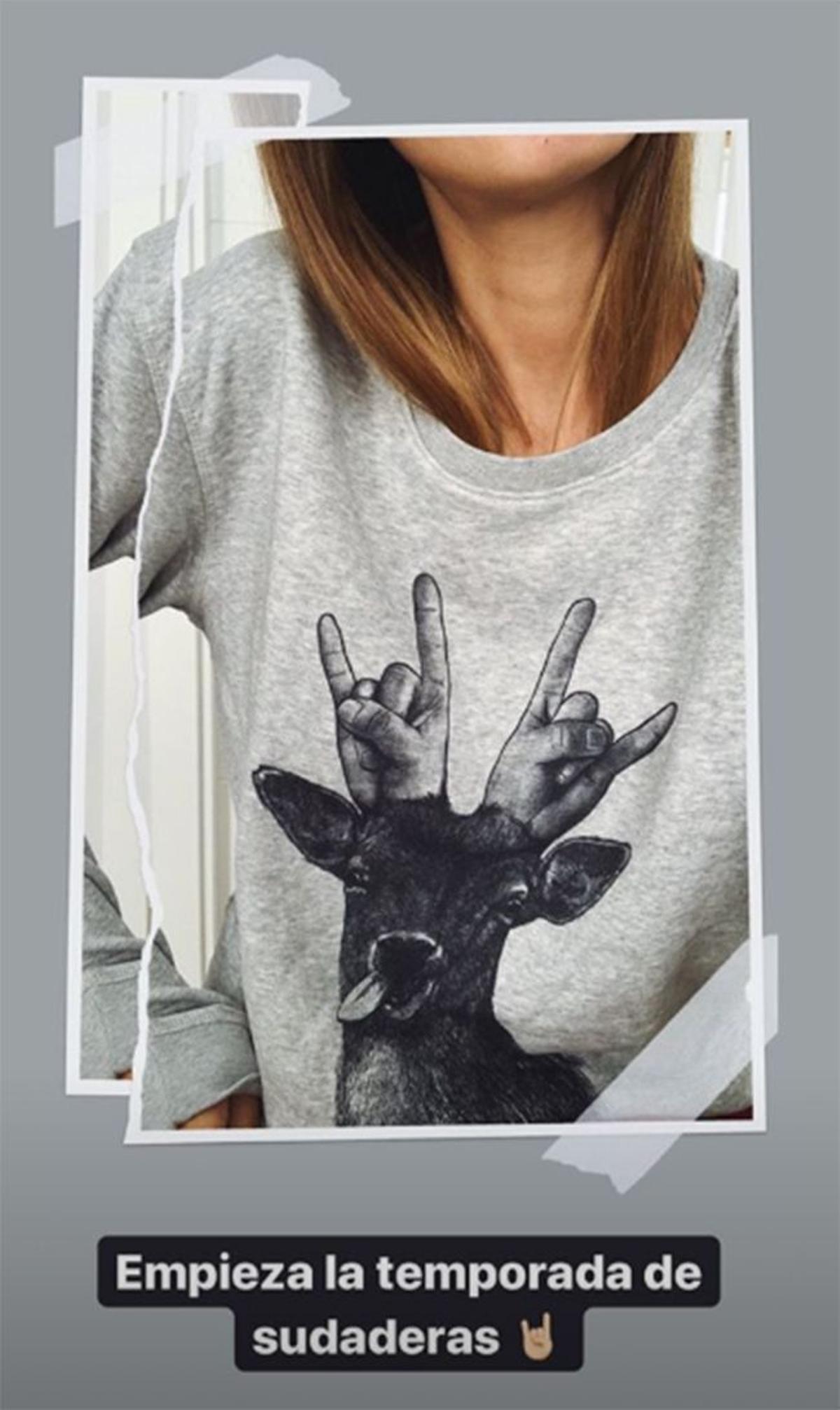 Sudadera con ciervo de Mery Turiel