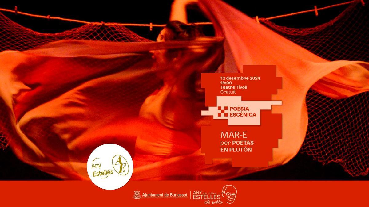 El espectáculo MAR E pondrá el broche a los actos por el Año Estellés de Burjassot.