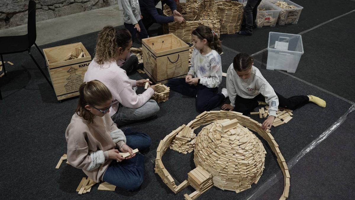Imatge de l'interior del Museu de l'Aigua i el Tèxtil