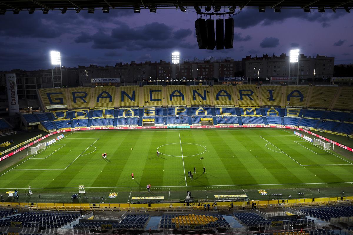Imagen panorámica del Estadio de Gran Canaria.