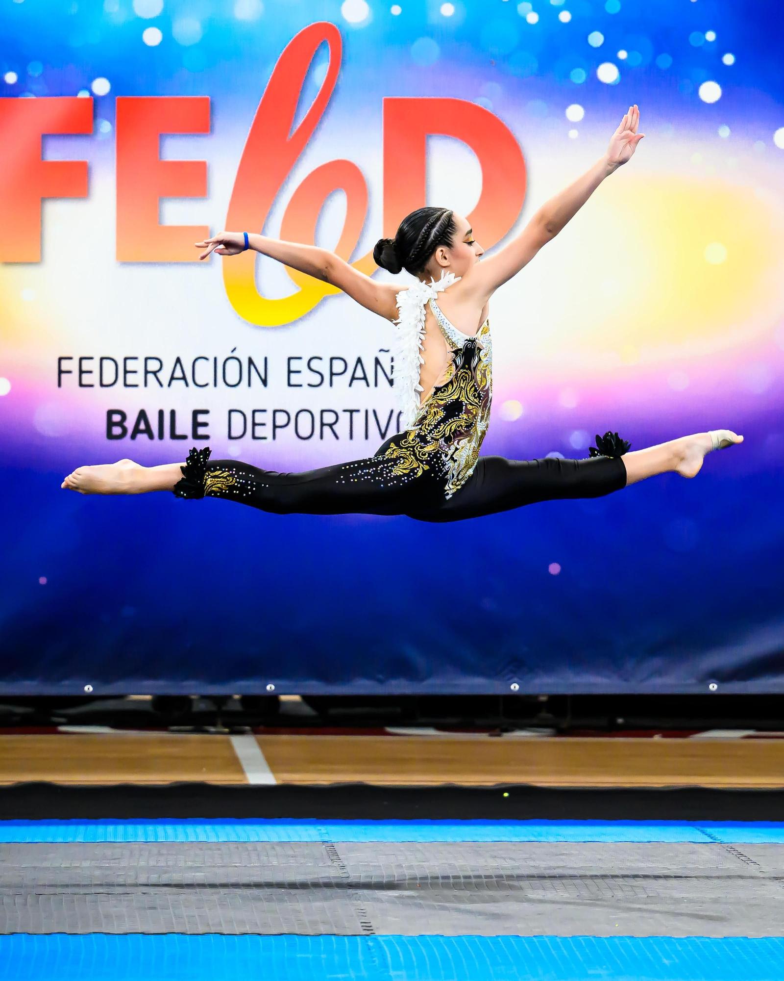 Una setabense en el campeonato de Europa de Fitkid