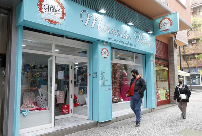 Mercería Hilo's de Zaragoza: las nuevas generaciones de la costura buscan su revolución