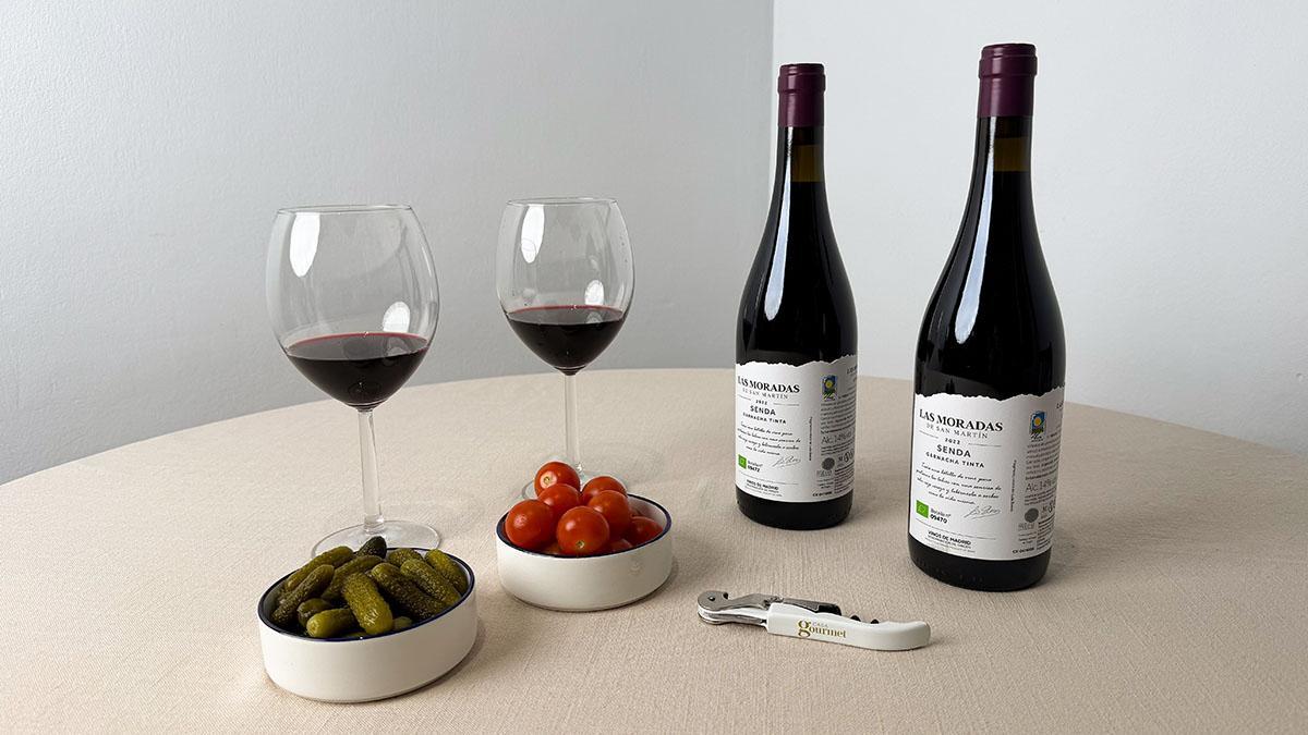 Dos botellas de Las Moradas de San Martín Senda Eco 2022