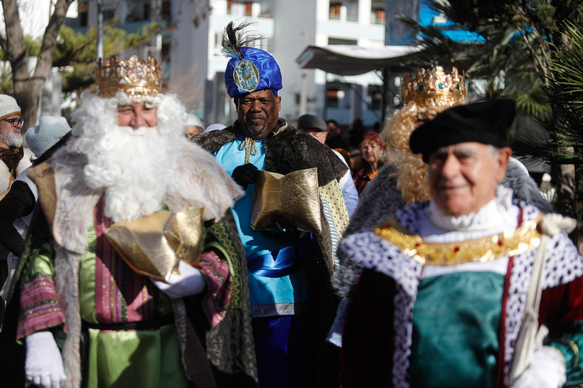 Cabalgata de Reyes en el barrio ibicenco de es Clot (2024)