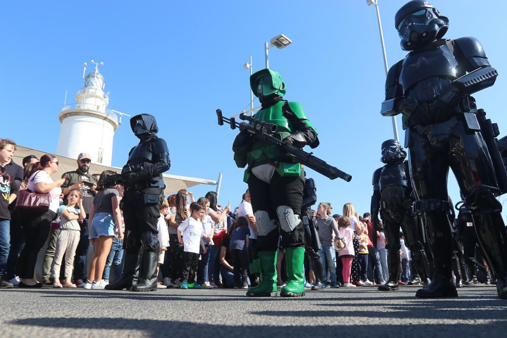 Tercer desfile de la Legión 501 por Málaga