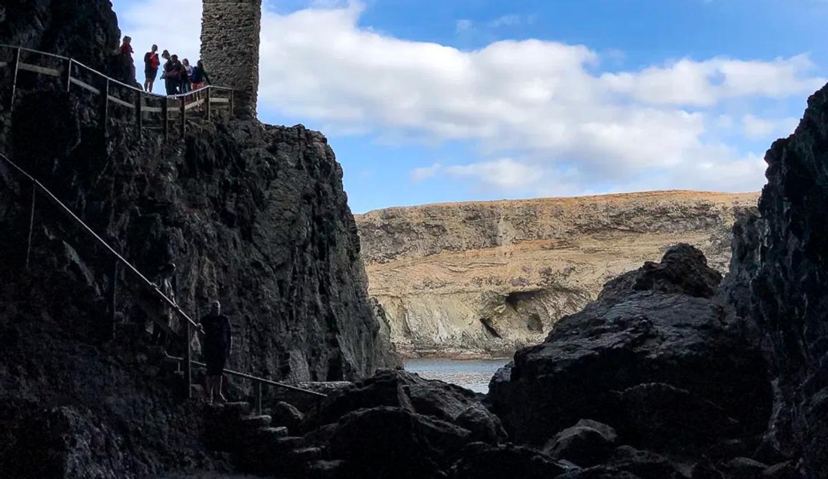 Imagen de archivo de las Cuevas de Ajuy