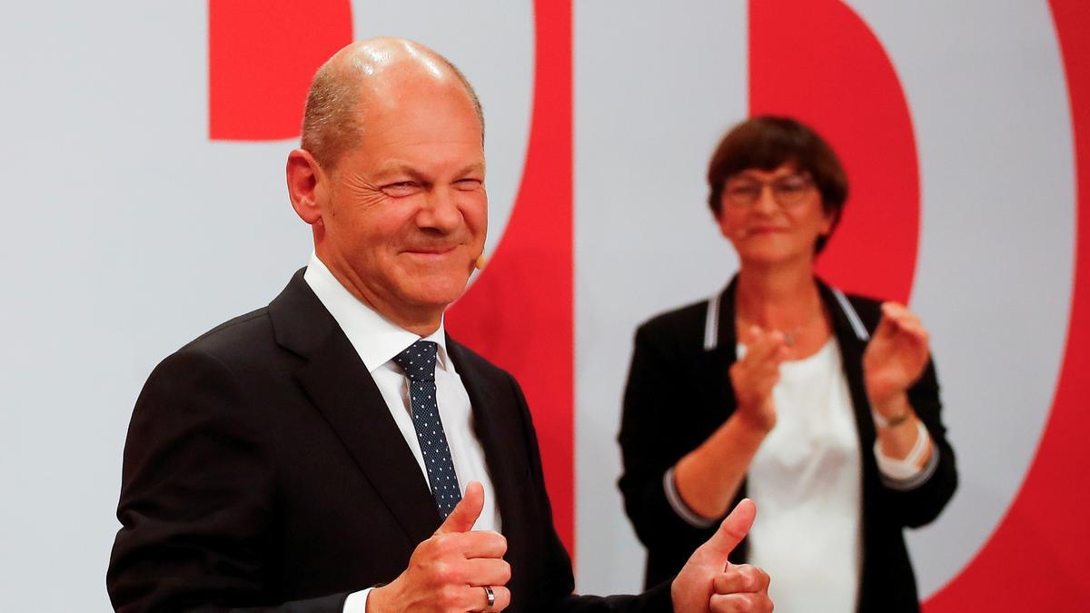 Olaf Scholz, líder del SPD