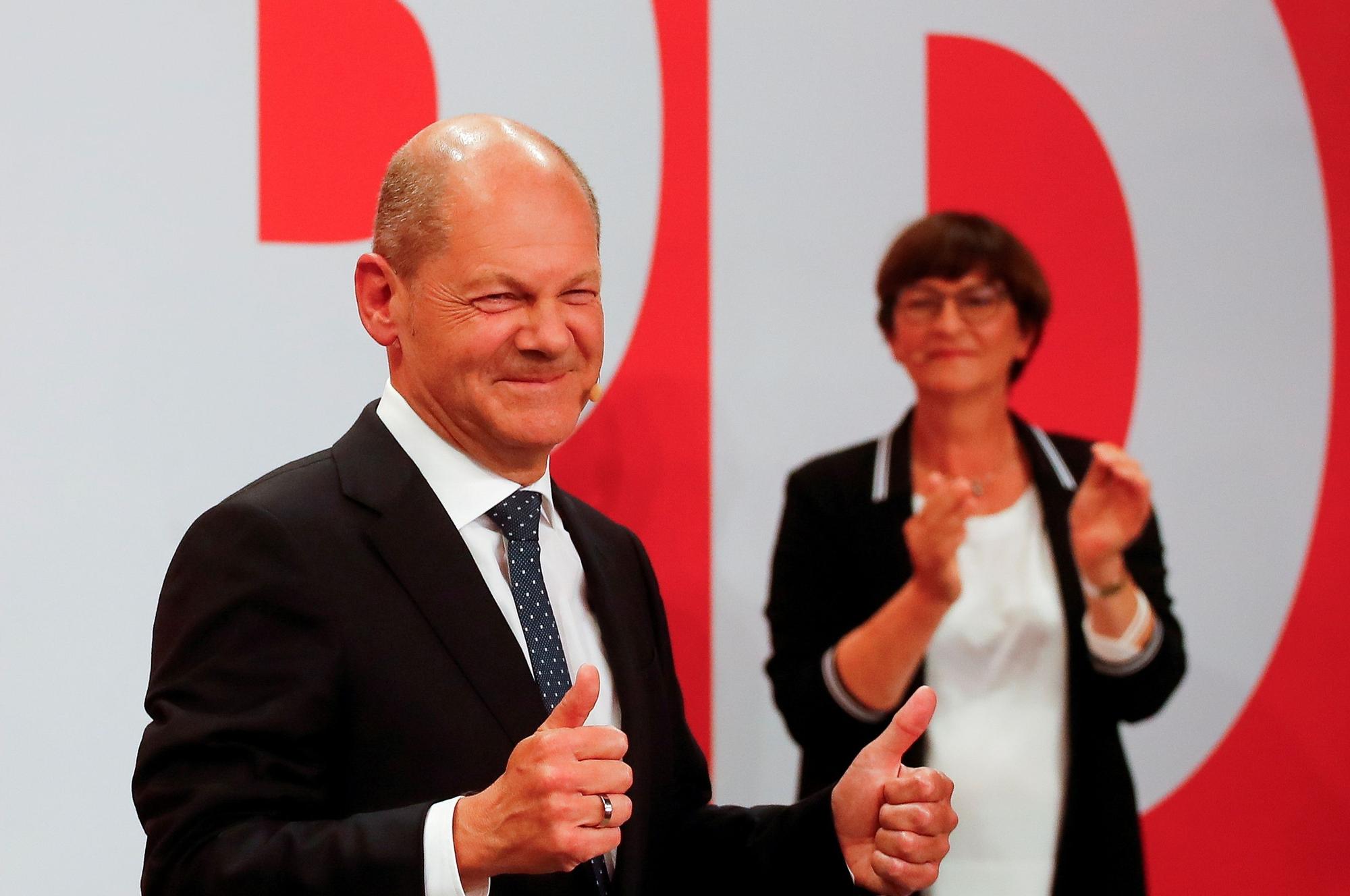 Olaf Scholz, líder del SPD