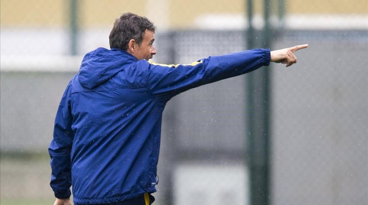 marcosl33789583 sant joan despi  07 05 2016          luis enrique 160507120307