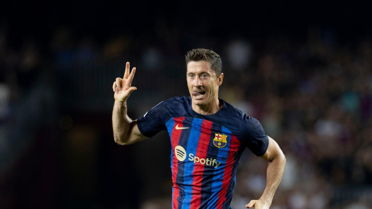 BARCELONA-VIKTORIA : El Hat-trick de Lewandowski