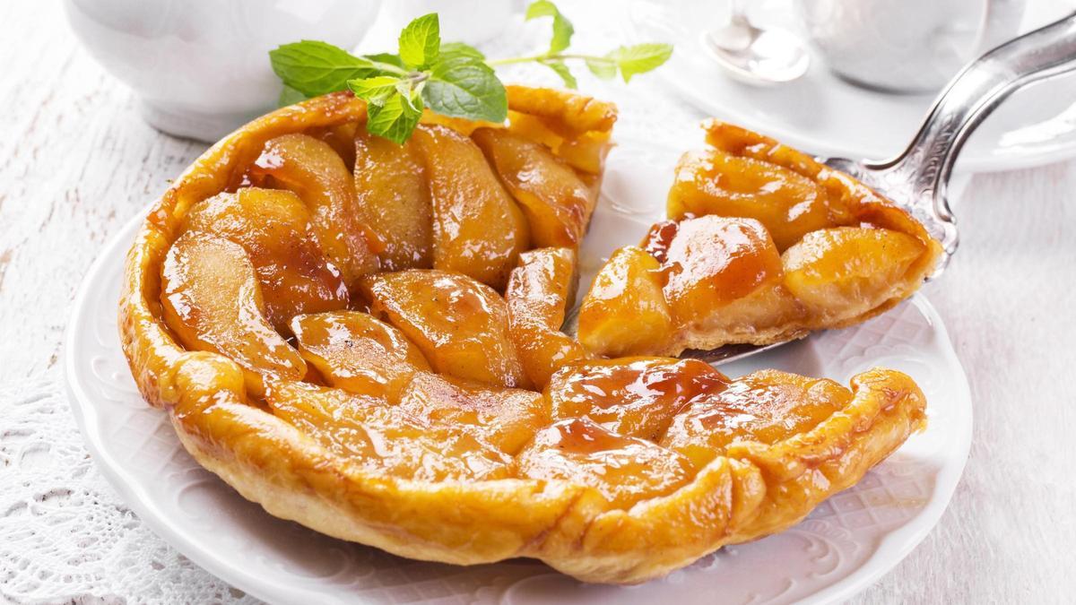 Una tarta tatin, una de las recetas que aparece en &#039;Platos con firma&#039;