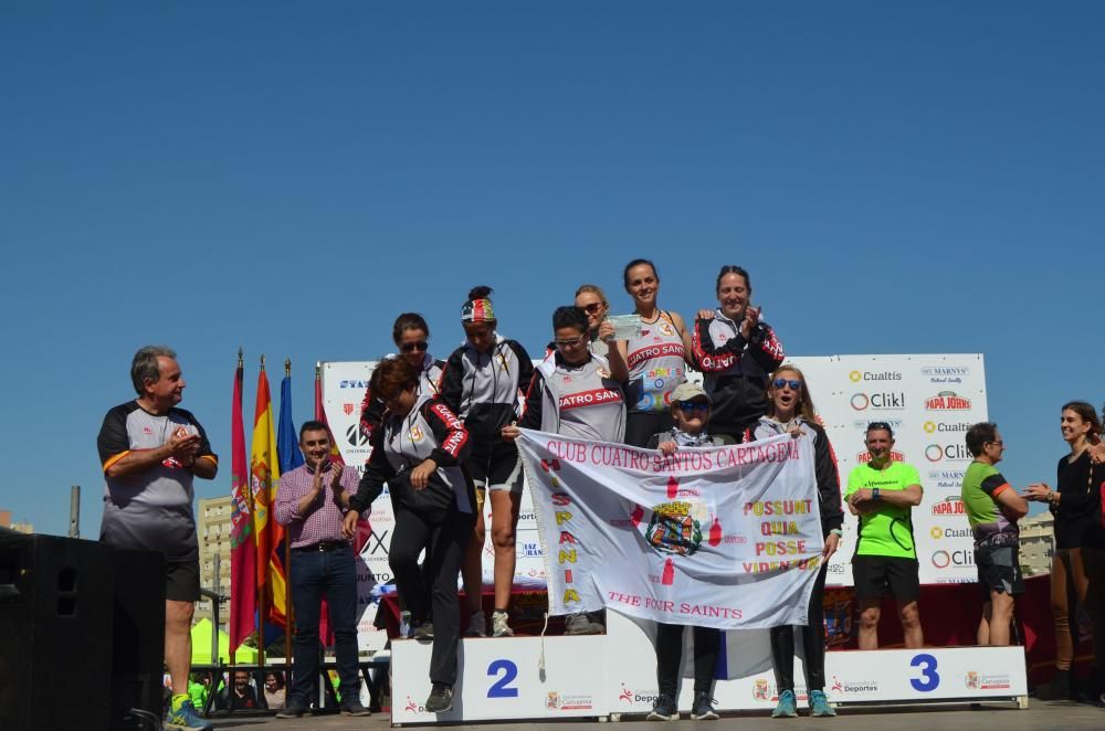 Ganadores de la Media Maratón de Cartagena