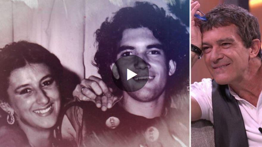 Antonio Banderas se emociona con el mensaje póstumo de su primer amor
