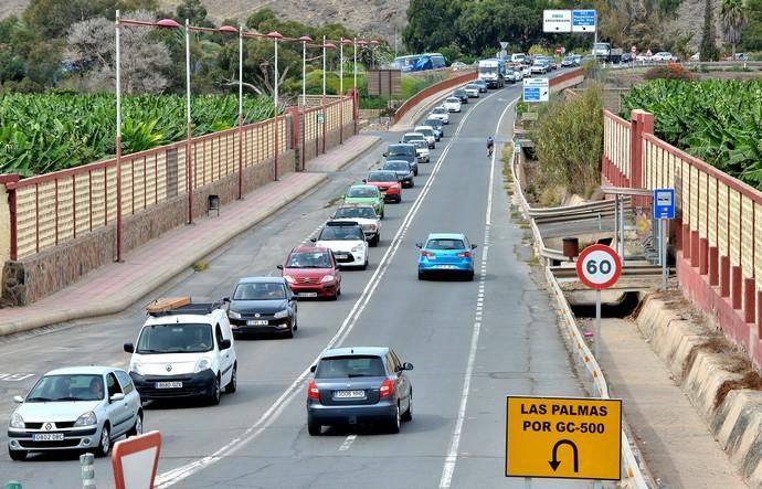 22/10/2018 ARGUINEGUÍN, MOGÁN. Atascos en ...