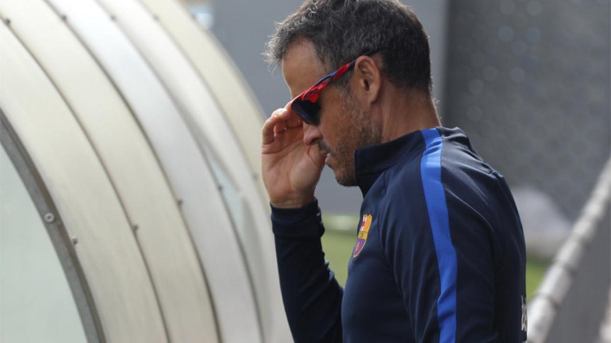 Luis Enrique quiere evitar los goles causados por falta de concentración