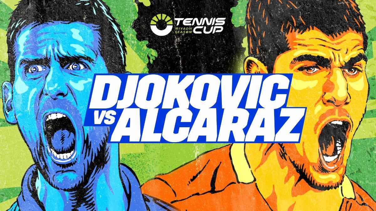Djokovic - Alcaraz, en la Riyadh Tennis Cup