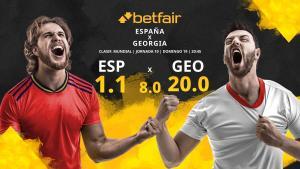 España vs. Georgia: horario, TV, estadísticas, clasificación y pronósticos