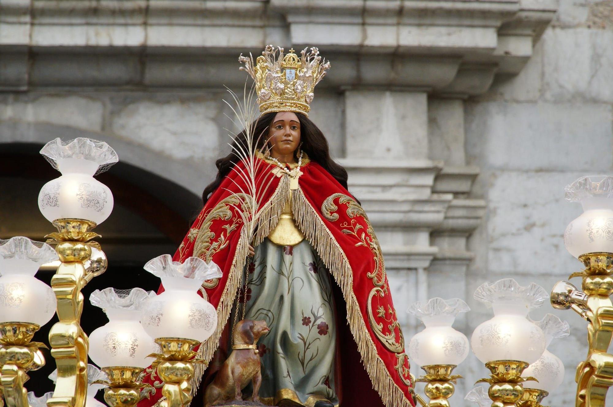 Las mejores imágenes de la procesión de Santa Quitèria en Almassora