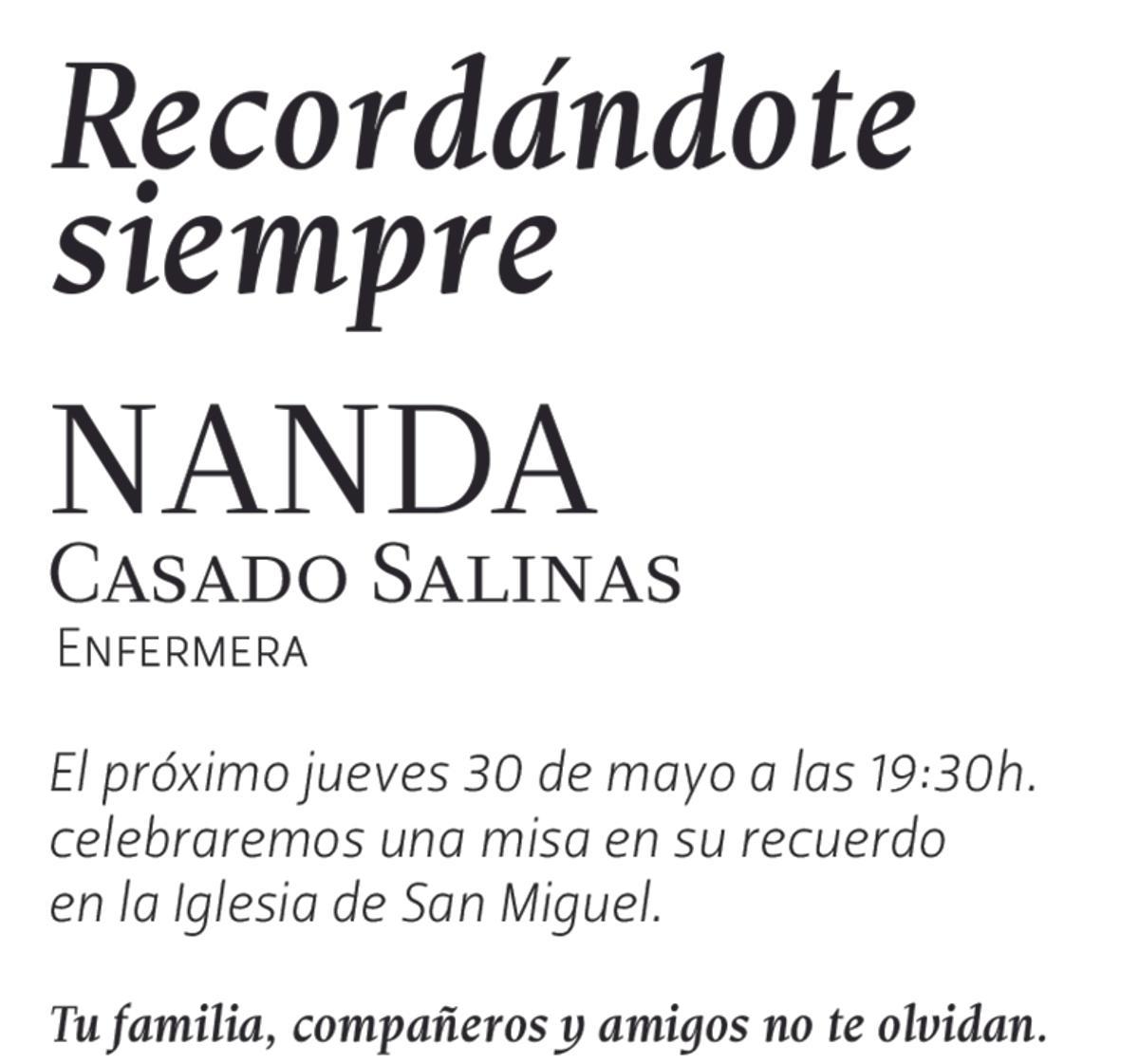 Nanda Casado Salinas