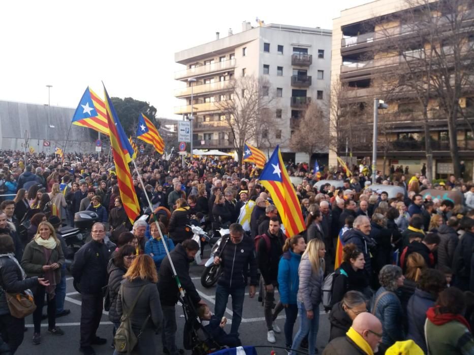 Manifestació a Girona