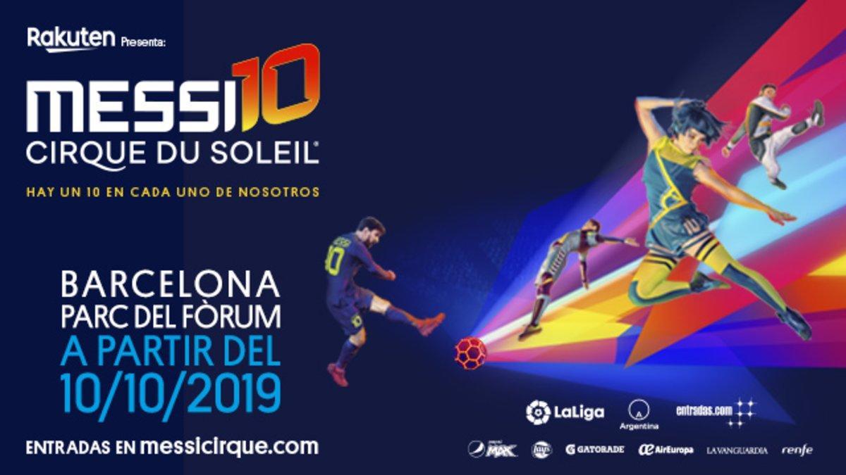 Consigue tu entrada para el Messi Cirque du Soleil en Barcelona (EN)