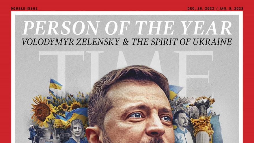 &#039;Time&#039; elige a Zelenski como persona más relevante del año