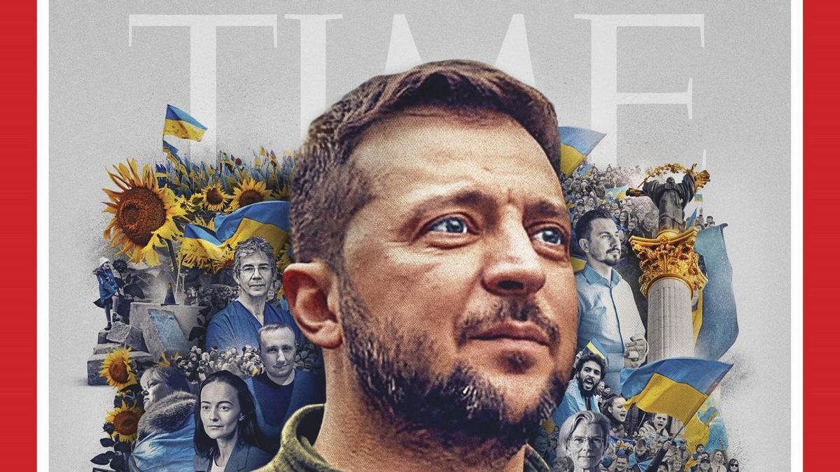 Volodimir Zelenski, persona del año para la revista 'Time'