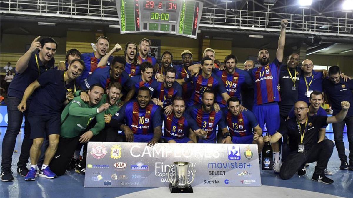El FC Barcelona Lassa conquista la Copa del Rey de balonmano