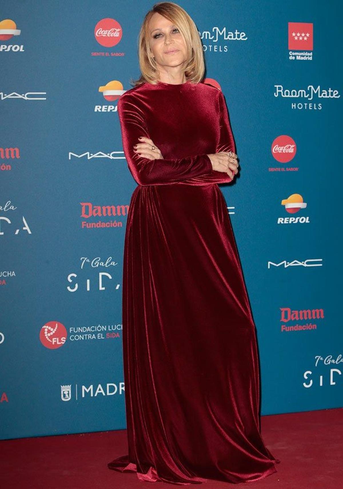 Antonia San Juan en la Gala contra el Sida 2016