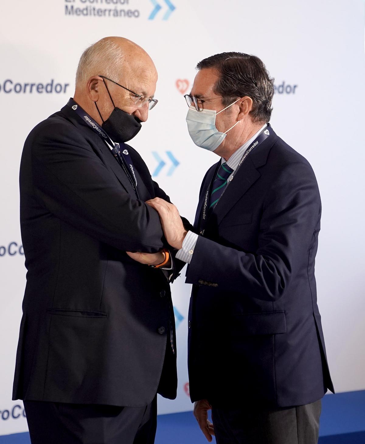 La reivindicación en Madrid del corredor mediterráneo reúne a empresarios y políticos