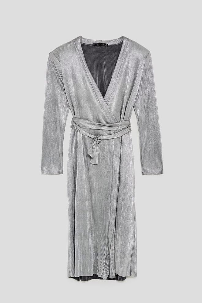 Vestido plateado