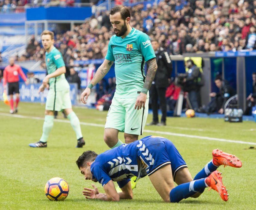 Las mejores imágenes del Alavés-Barcelona