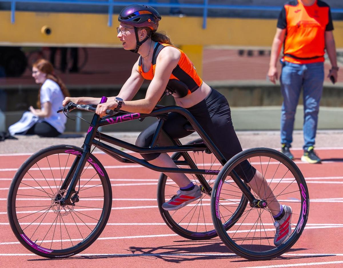 Judith Tortosa en la competición celebrada en l'Hospitalet de Llobregat.