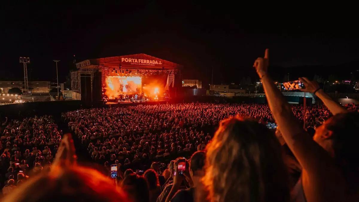 El Guíxols Arena durante la edición de 2024.