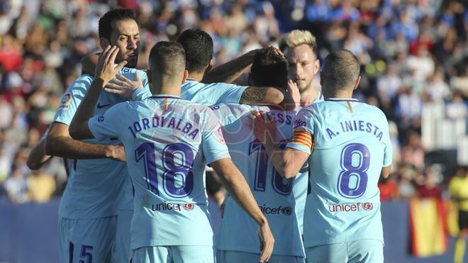 Leganés, 0 - FC Barcelona, 3