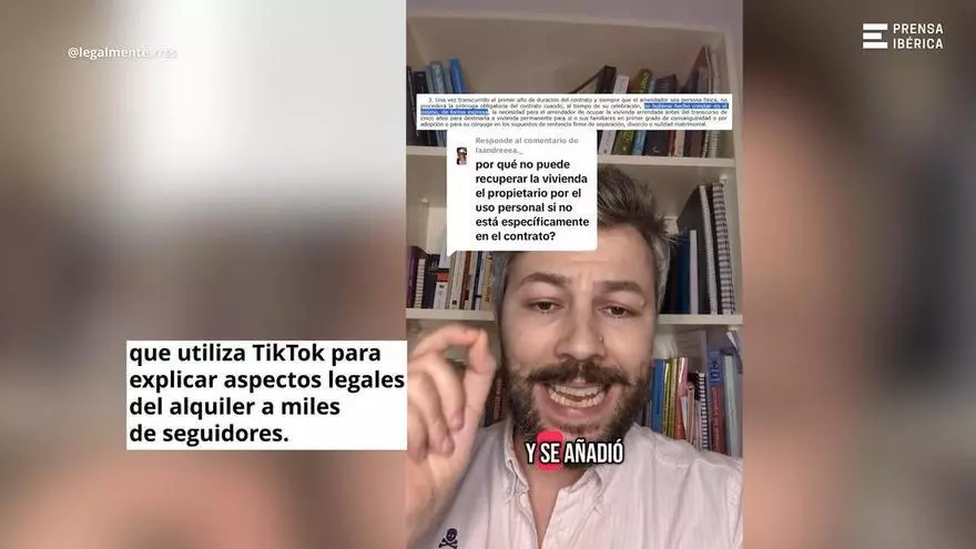 Un abogado lo deja claro: si no está en el contrato de alquiler, el propietario no puede recuperar el piso para uso personal