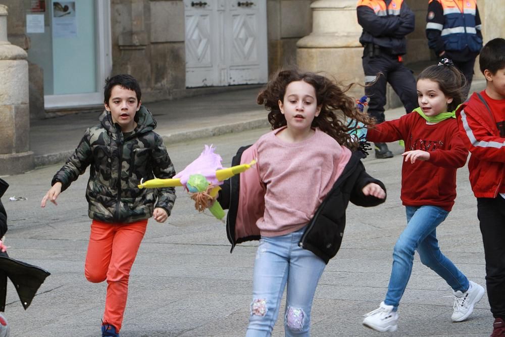 Los niños y las niñas participantes.